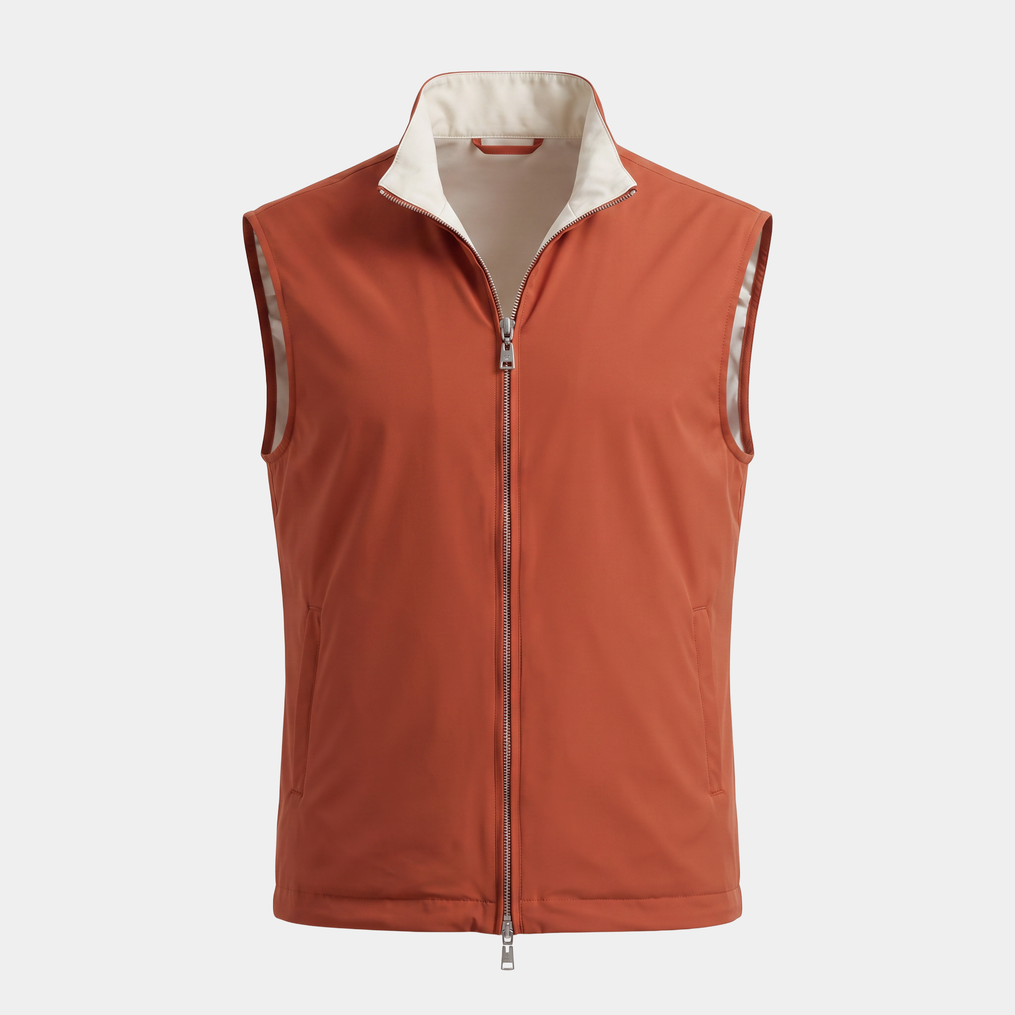 Zip Rust Vest