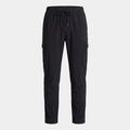 Drawstring Black Cargo Pants
