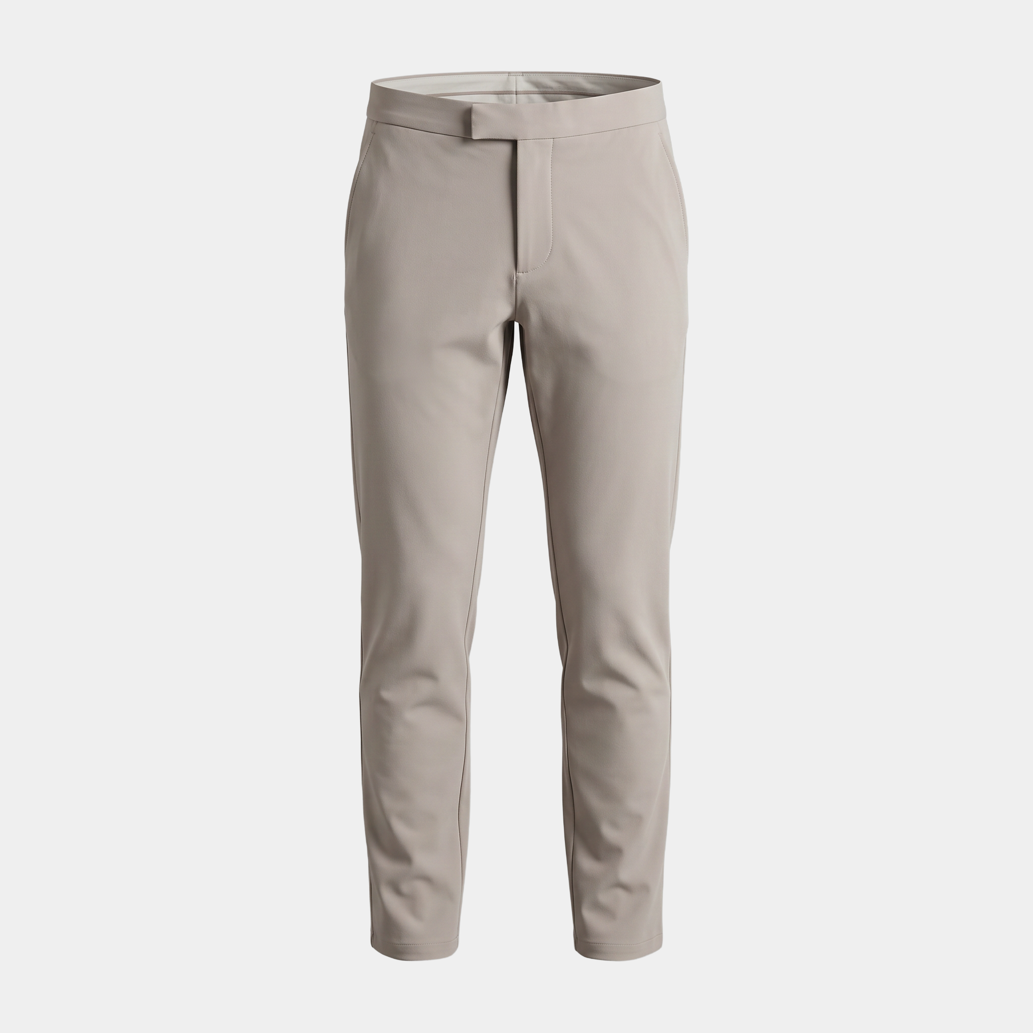 Slim Fit Beige Trousers