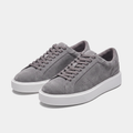 Suede Grey Low Top Sneakers
