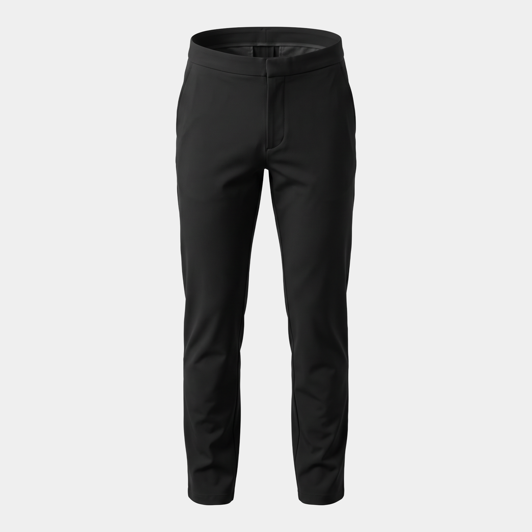 Slim Fit Black Trousers