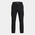 Straight Fit Black Cargo Pants