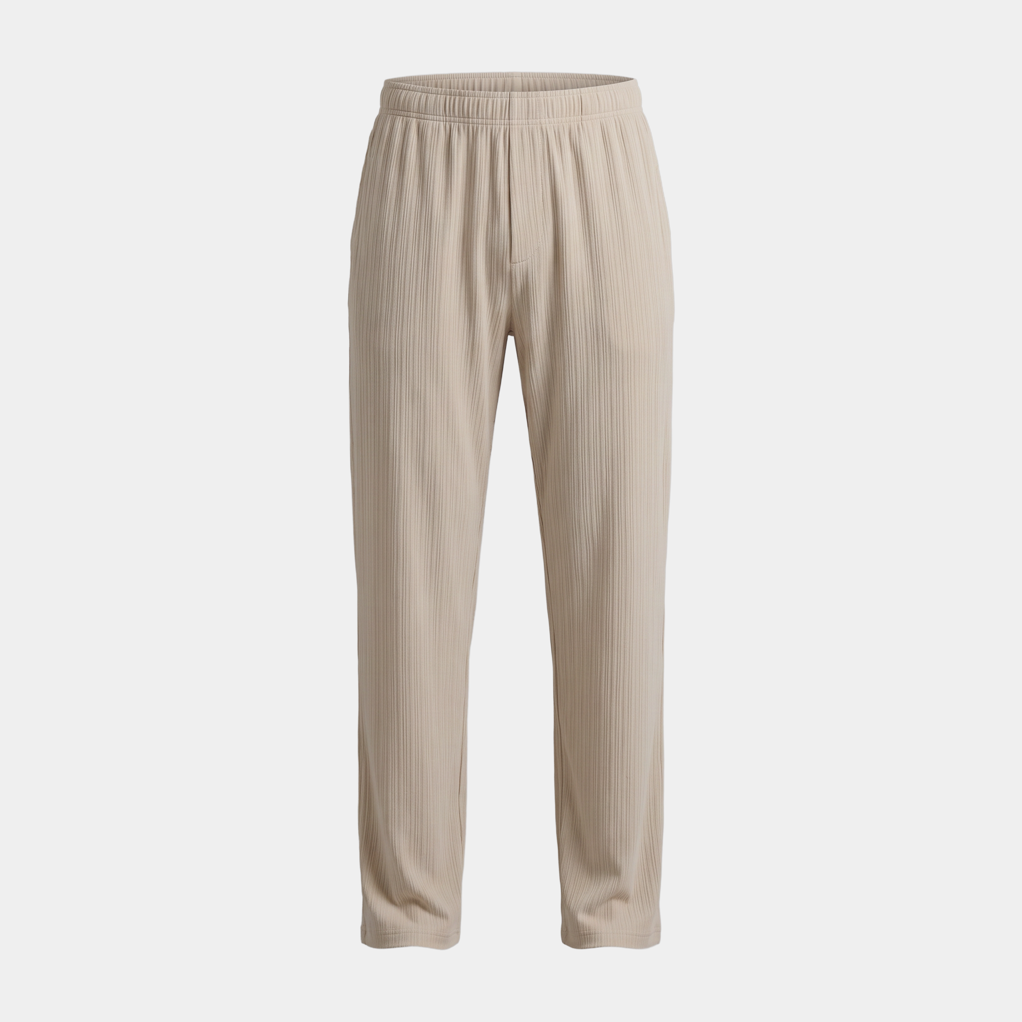 Pleated Sand Trousers