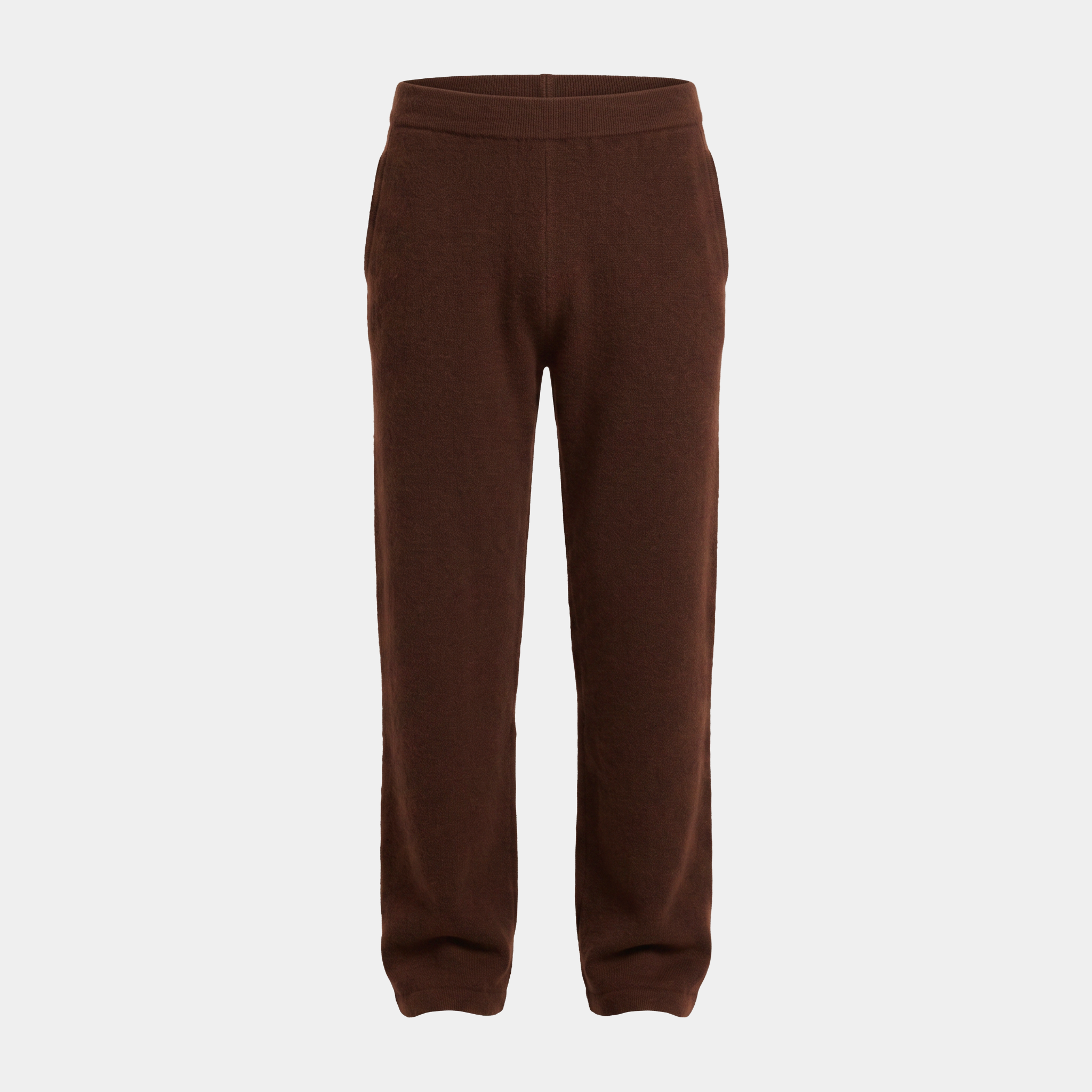 Knit Brown Pants