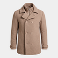 Wool Taupe Peacoat
