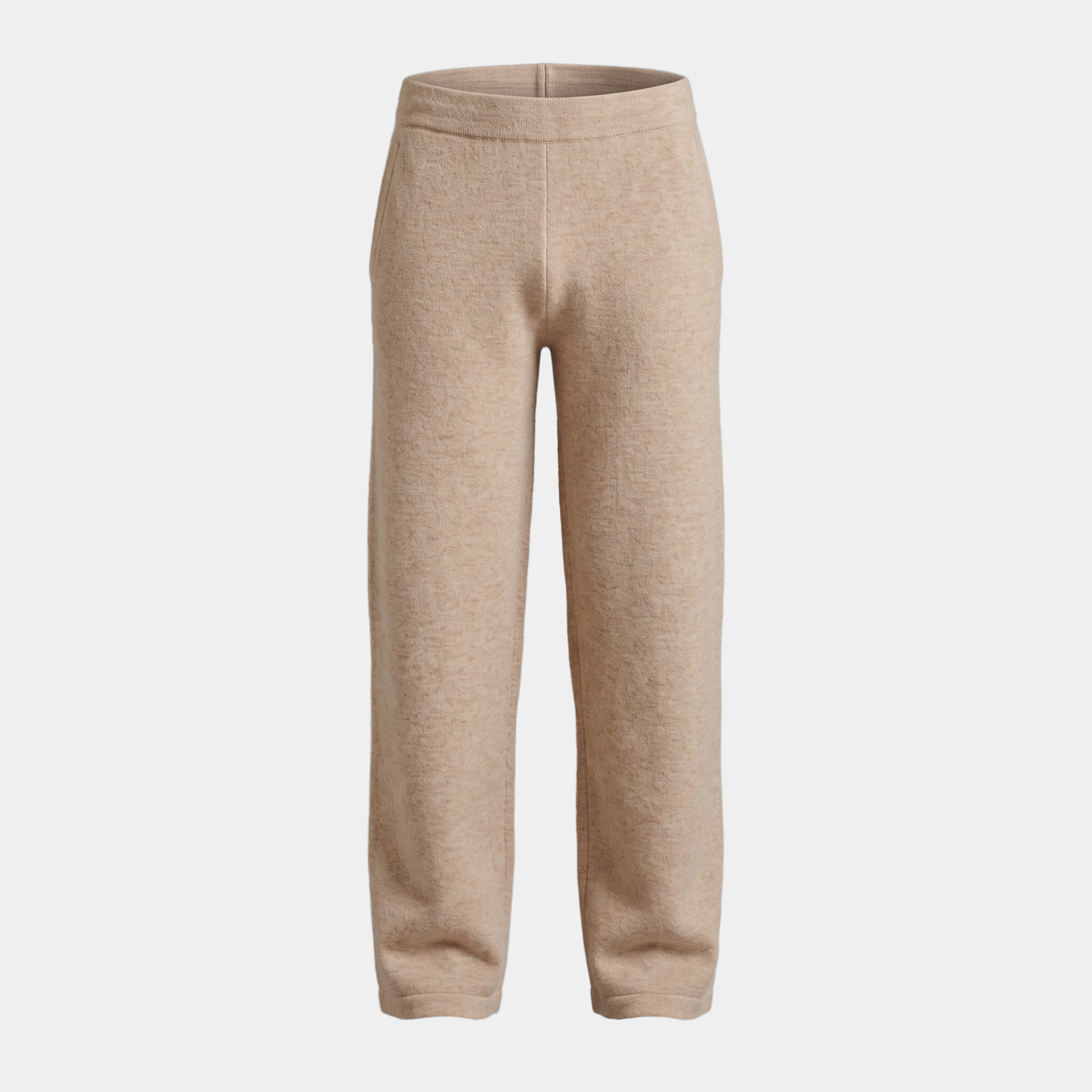 Knit Oatmeal Pants