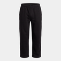 Straight Leg Black Sweatpants
