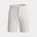 Linen Ivory Tailored Shorts