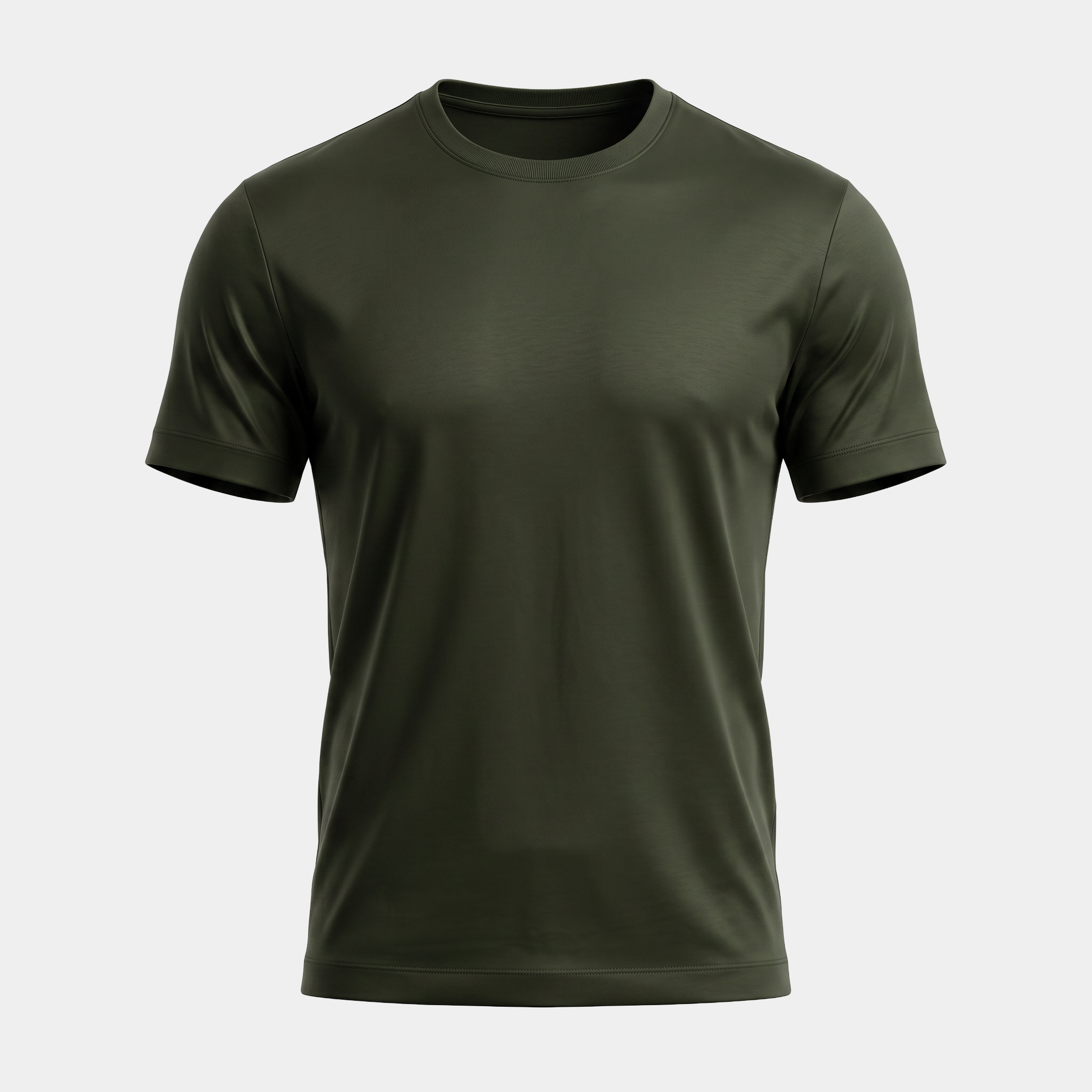 Regular Olive Green T-Shirt
