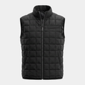 Quilted Black Vest